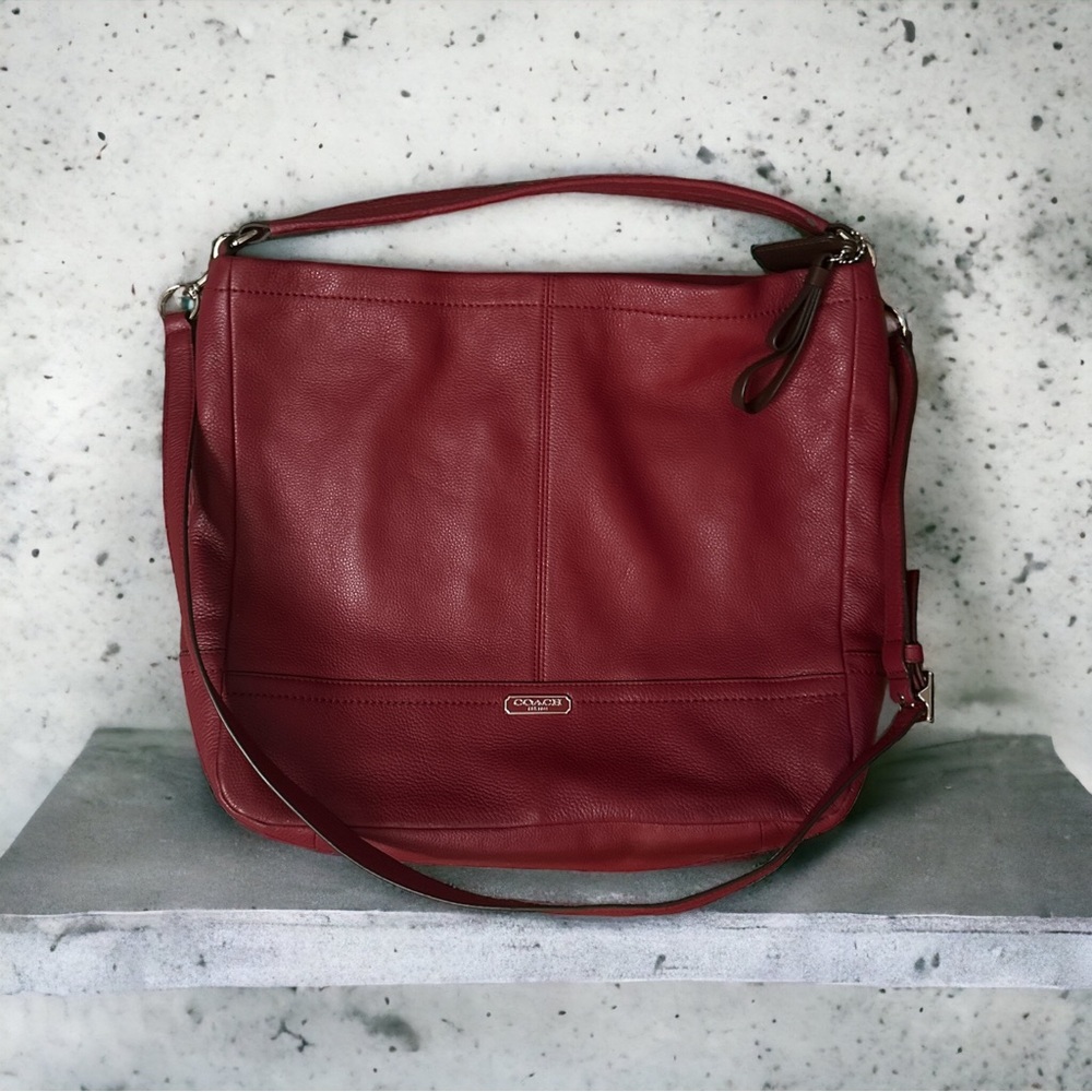 Coach: Leather “Park” Hobo/Crossbody 🐎 - Picture 5 of 8